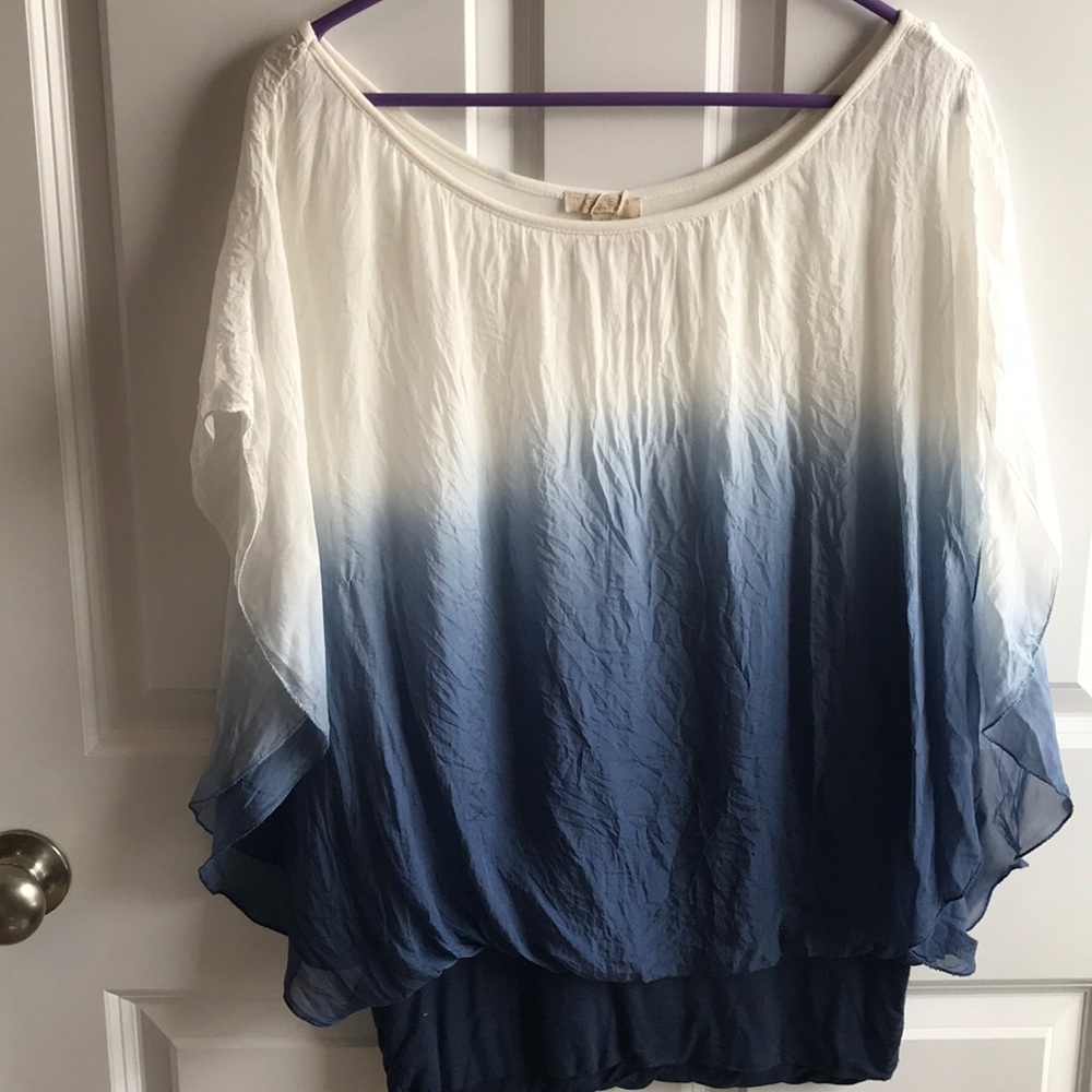 Ombré dolman top